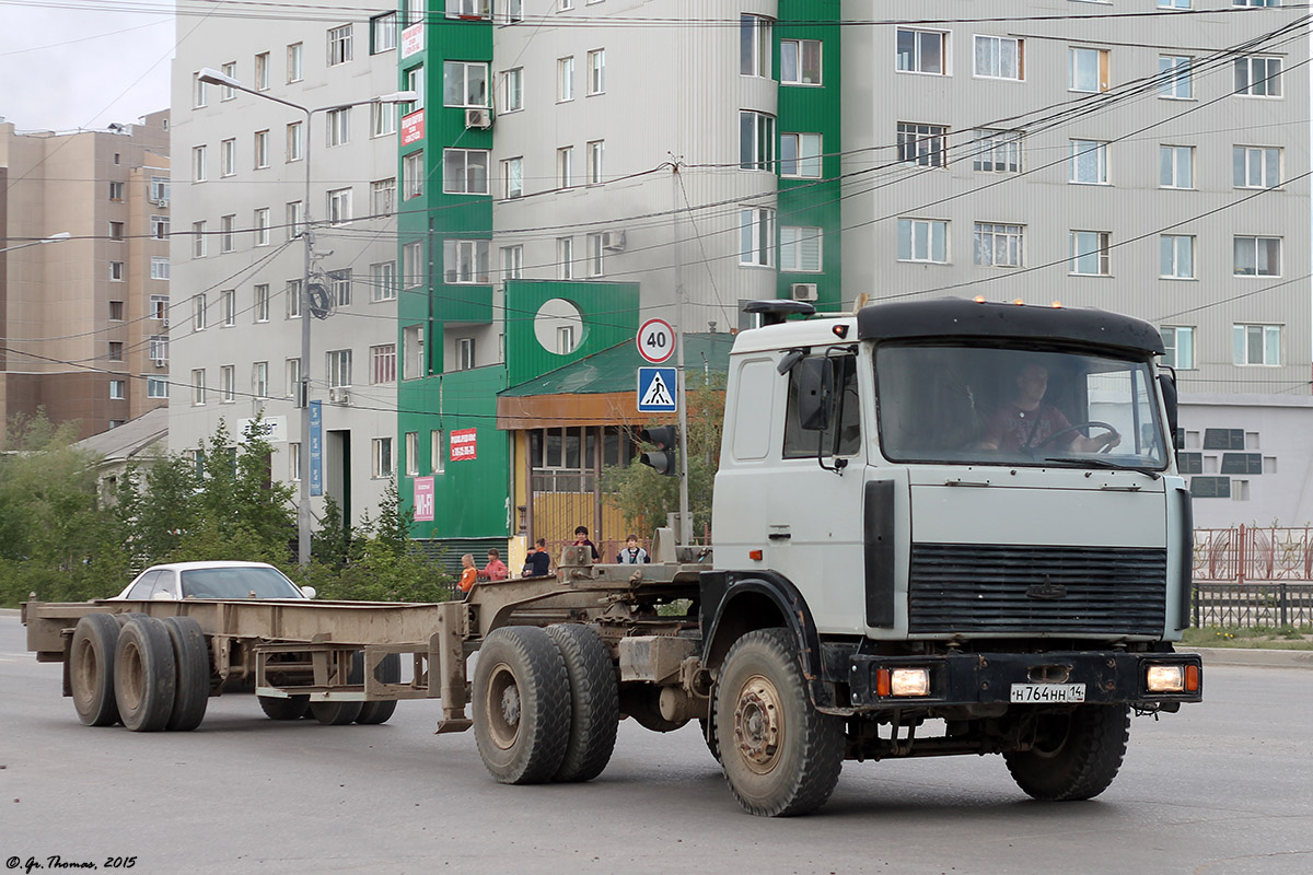 Саха (Якутия), № Н 764 НН 14 — МАЗ-543203