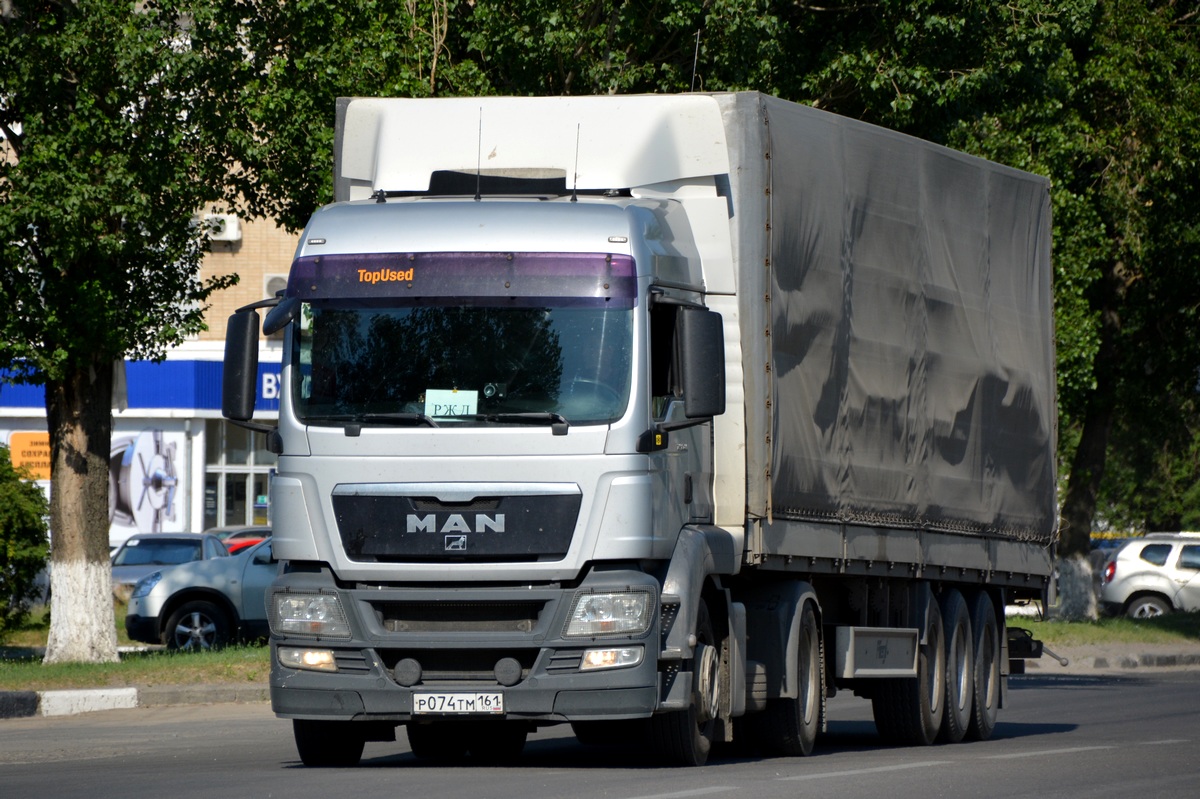 Ростовская область, № Р 074 ТМ 161 — MAN TGS 18.400