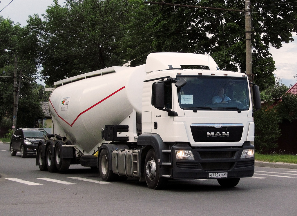 Калужская область, № Н 772 ХМ 40 — MAN TGS 19.400
