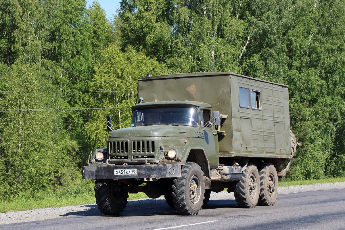Томская область, № О 451 КА 70 — ЗИЛ-131 (общая модель)