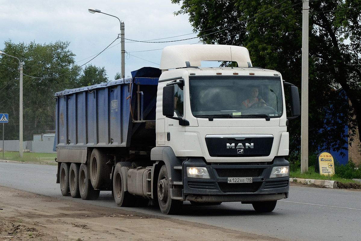 Московская область, № А 122 ХЕ 190 — MAN TGS 19.400