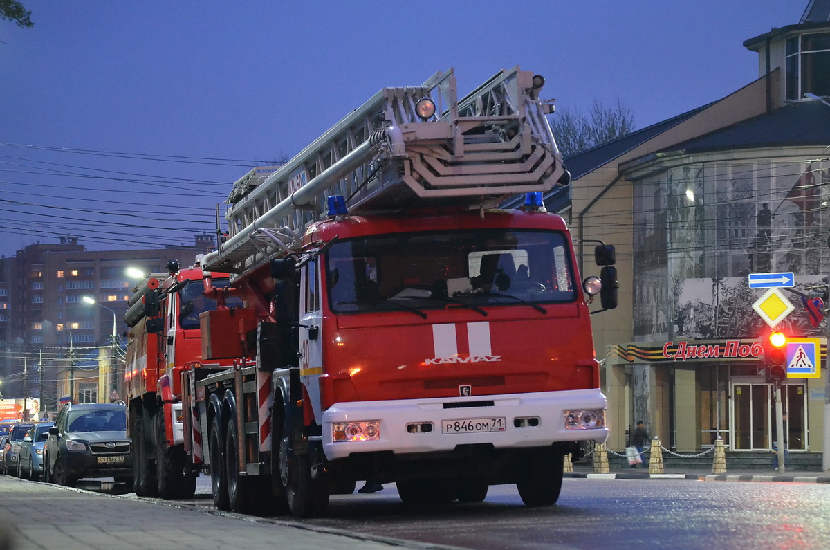 Тульская область, № Р 846 ОМ 71 — КамАЗ-65115-A4(23)