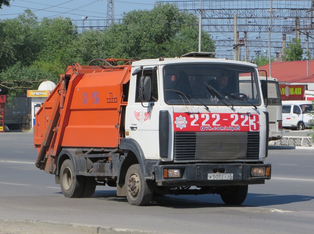 Курганская область, № К 505 ЕУ 45 — МАЗ-437041
