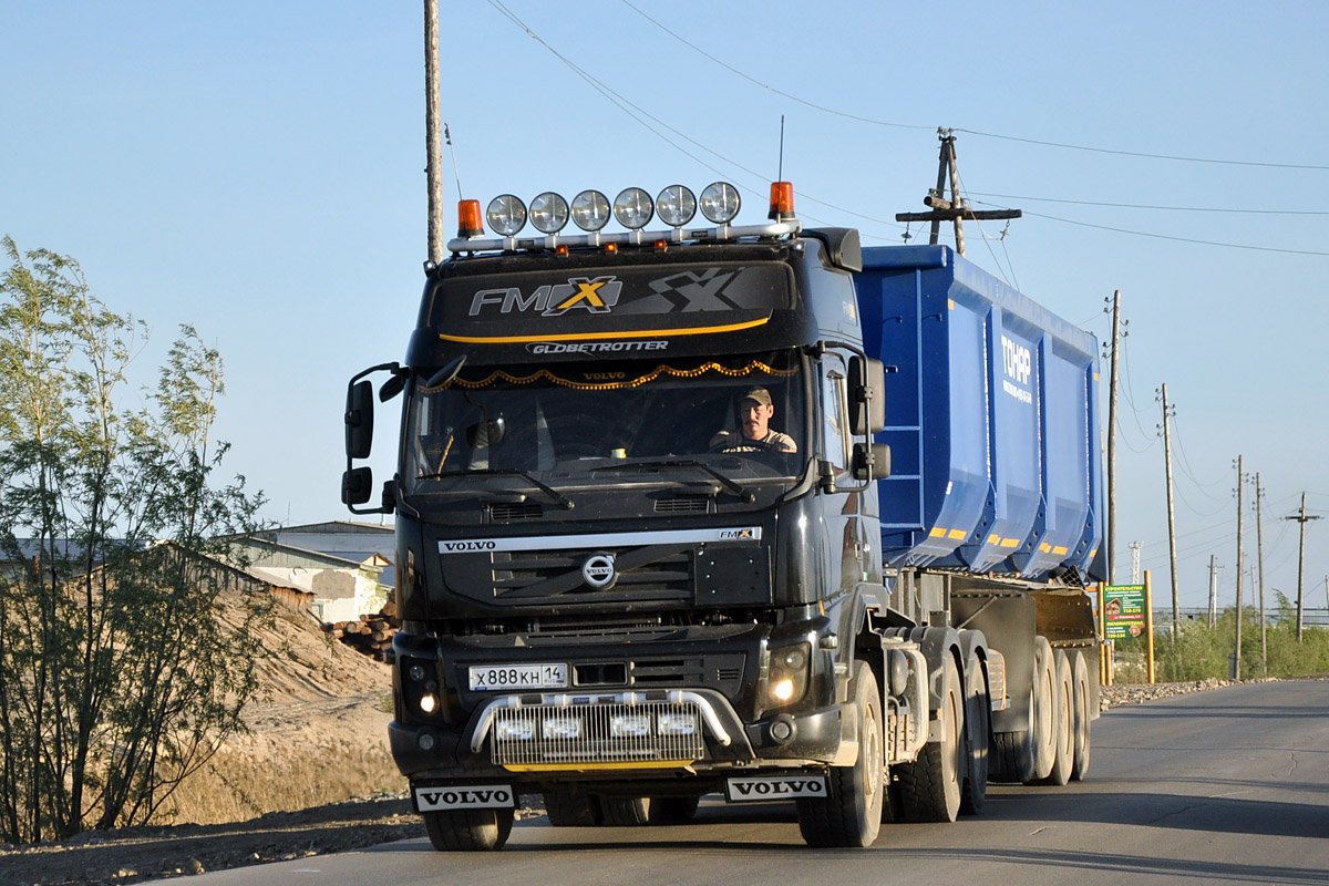 Саха (Якутия), № Х 888 КН 14 — Volvo ('2010) FMX.460 [X9P]