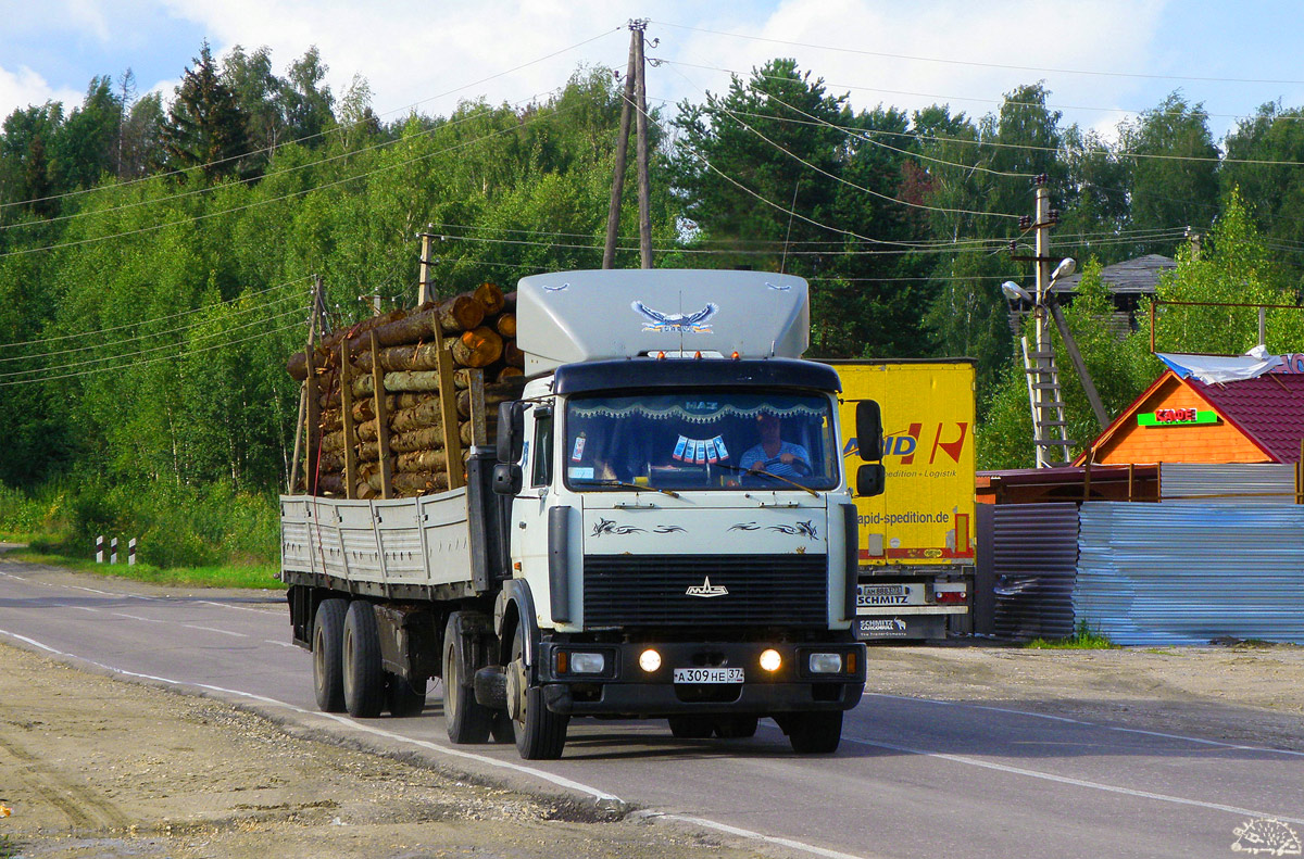 Ивановская область, № А 309 НЕ 37 — МАЗ-54323