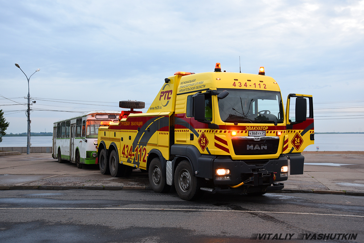 Архангельская область, № К 868 УУ 29 — MAN TGS 41.480