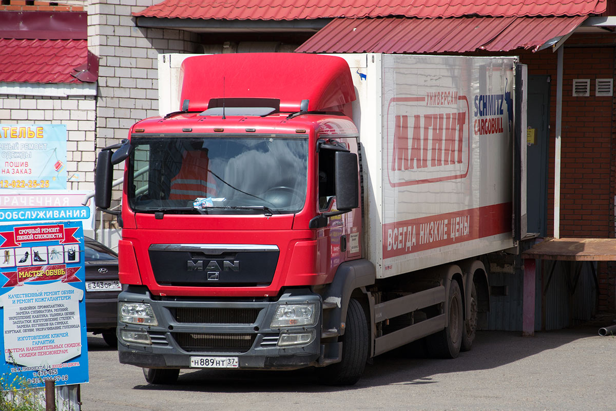 Удмуртия, № Н 889 НТ 37 — MAN TGS 26.350