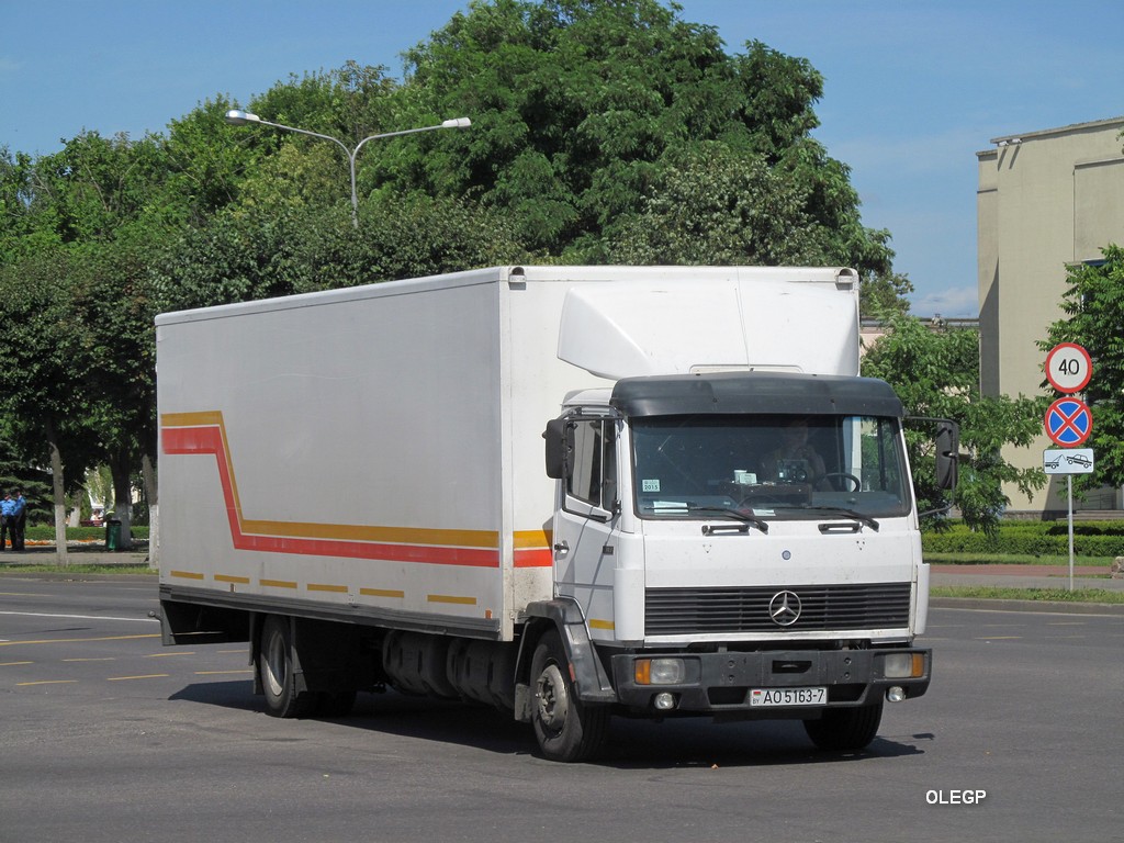 Минск, № АО 5163-7 — Mercedes-Benz LK (общая модель)
