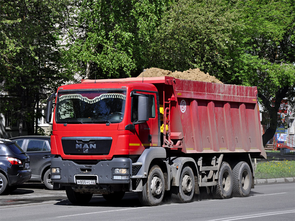 Алтайский край, № М 800 УС 22 — MAN TGS 41.390