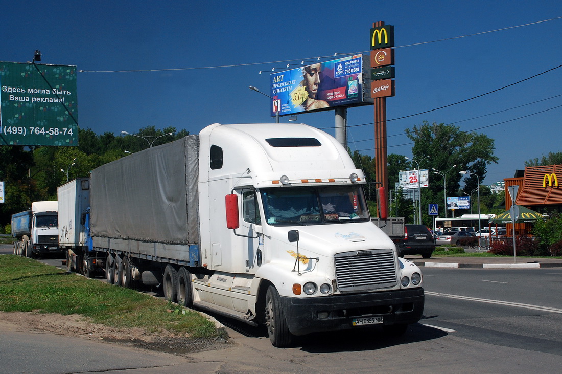 Донецкая область, № АН 0355 МН — Freightliner Century Class