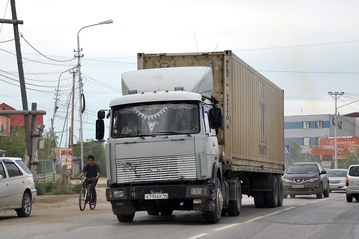 Саха (Якутия), № Е 714 ЕР 14 — МАЗ-54329