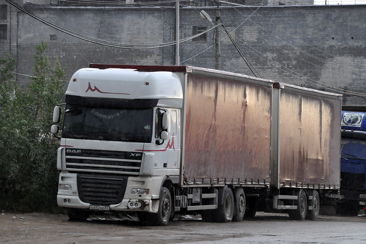 Орловская область, № О 452 МО 57 — DAF XF105 FAR