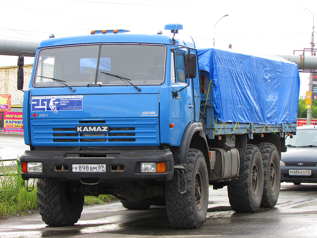 Ямало-Ненецкий автоном.округ, № У 898 ВМ 89 — КамАЗ-43118-10 [43118K]