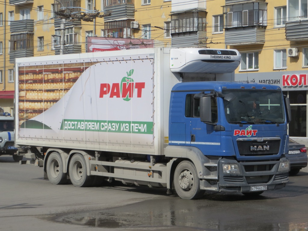 Свердловская область, № А 794 ХО 196 — MAN TGS 28.360