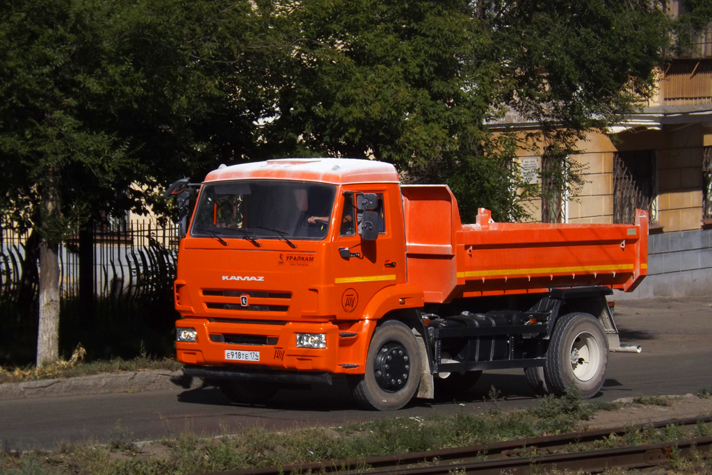Челябинская область, № Е 918 ТЕ 174 — КамАЗ-43255-R4(28)