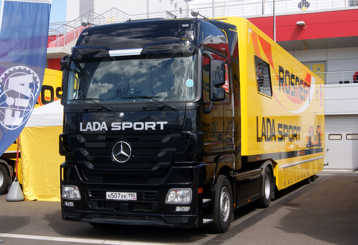 Самарская область, № Н 507 ХК 190 — Mercedes-Benz Actros ('2009) 1848