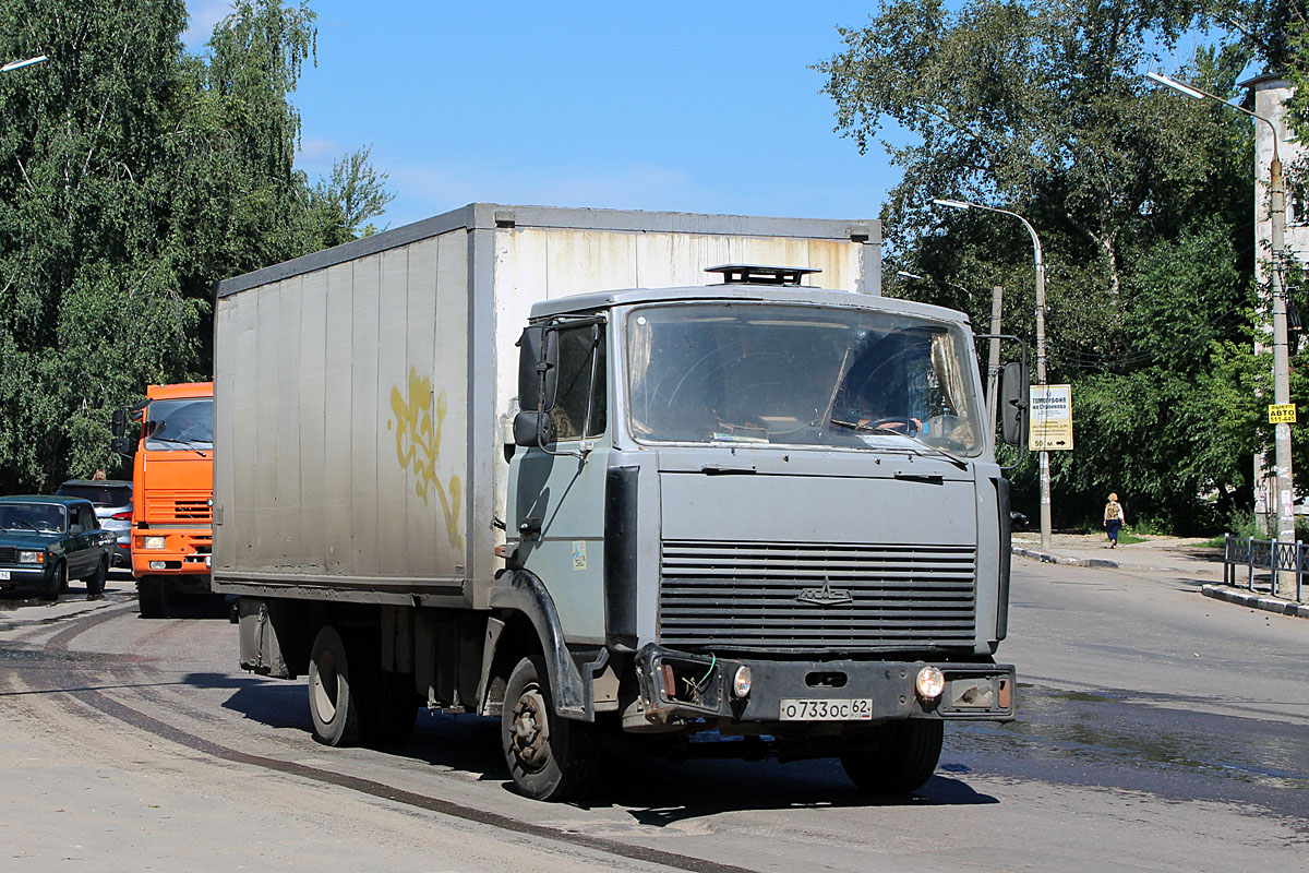Рязанская область, № О 733 ОС 62 — МАЗ-437040