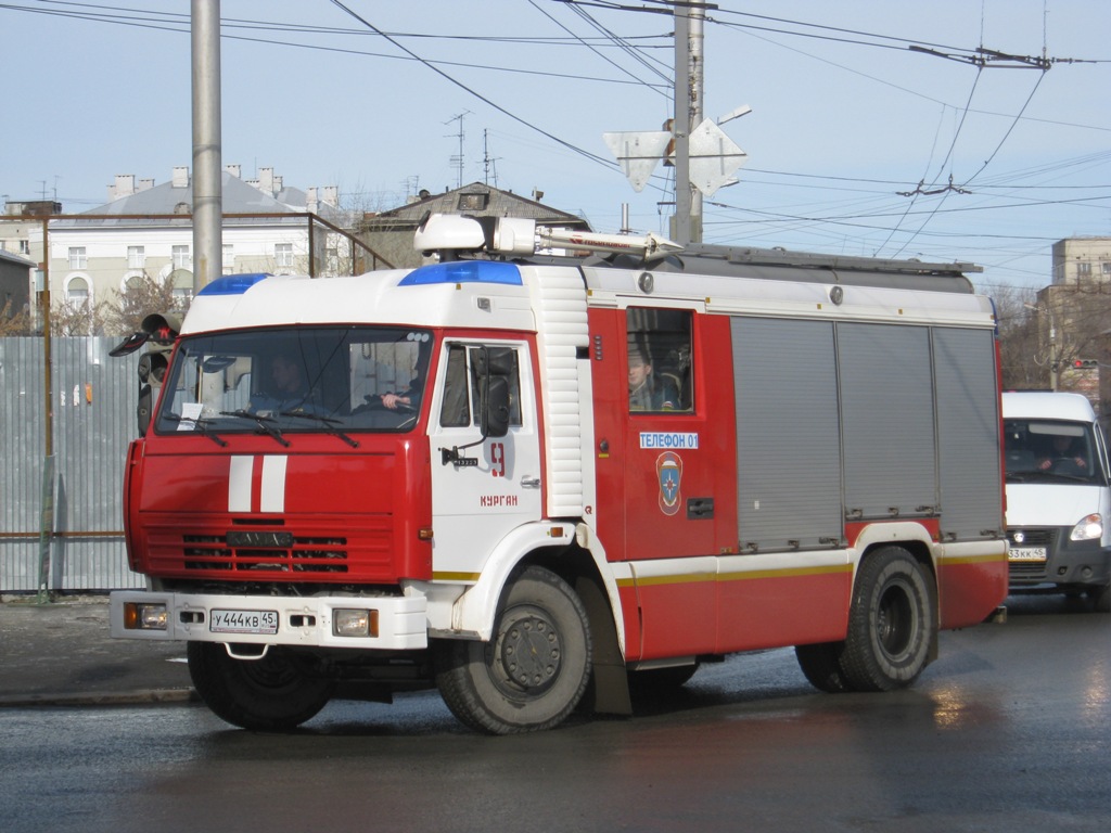 Курганская область, № У 444 КВ 45 — КамАЗ-43253-A3(96)