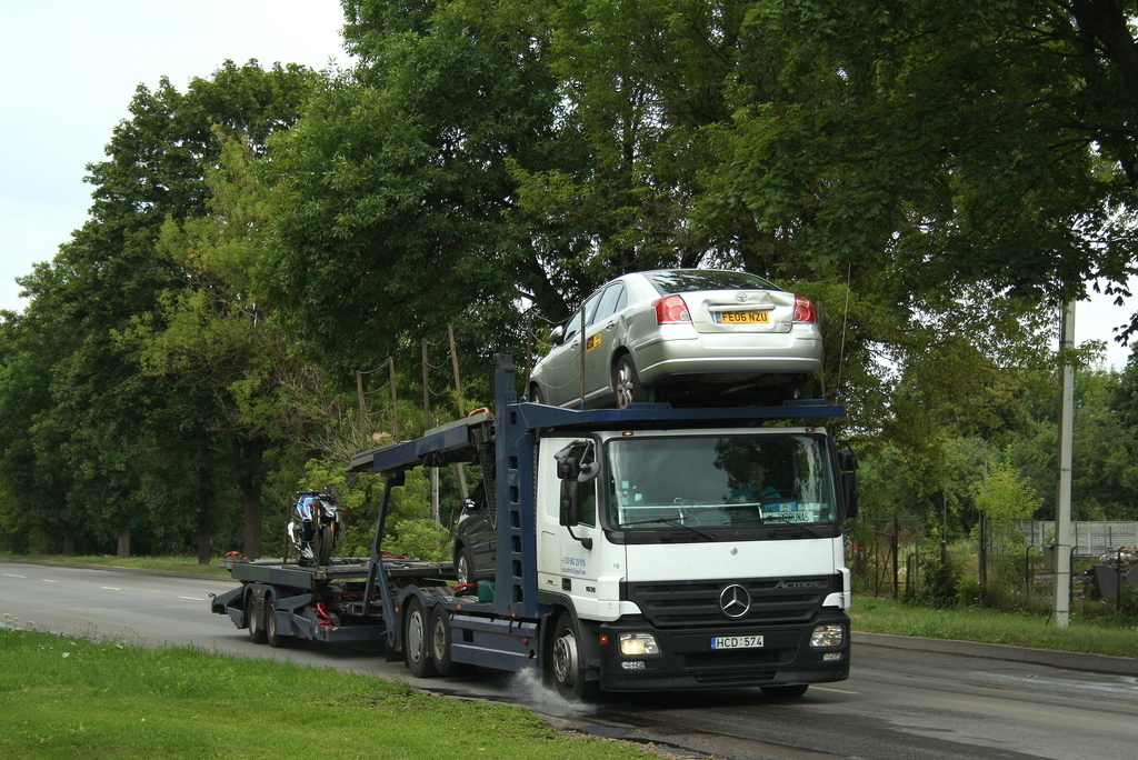 Литва, № HCD 574 — Mercedes-Benz Actros ('2003) 1836