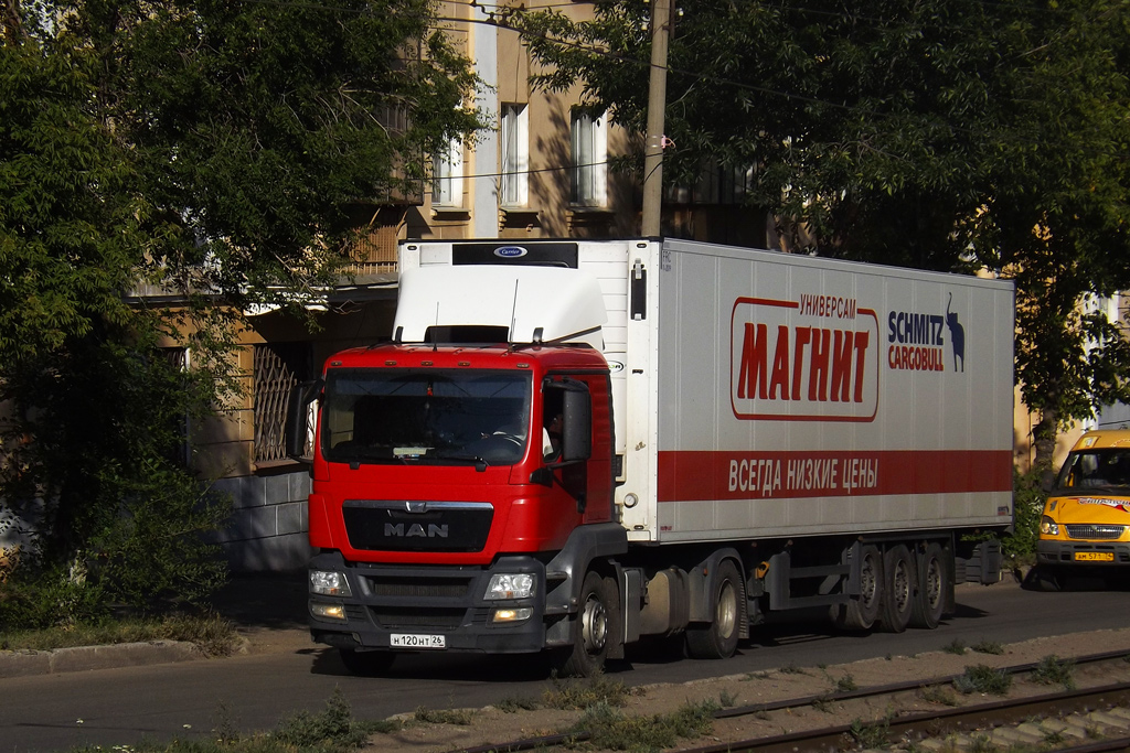 Ставропольский край, № Н 120 НТ 26 — MAN TGS 18.360