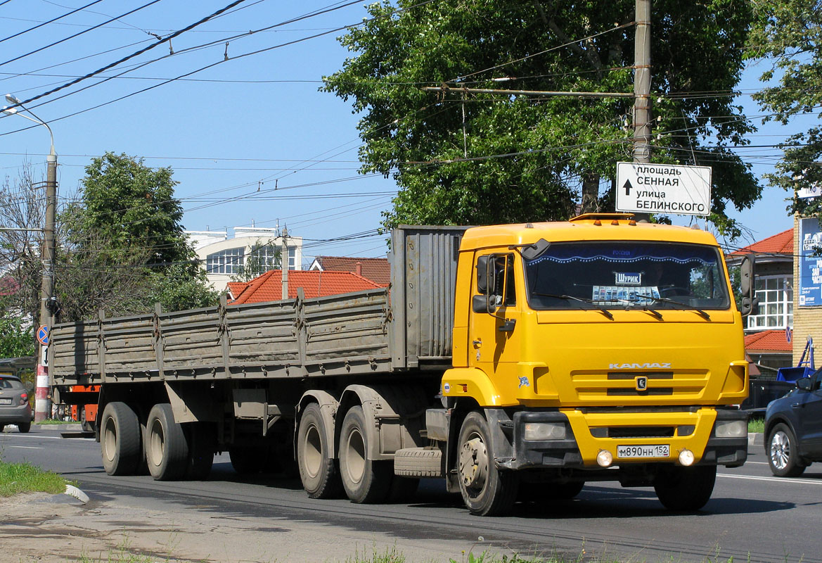 Нижегородская область, № М 890 НН 152 — КамАЗ-65116-N3(78)