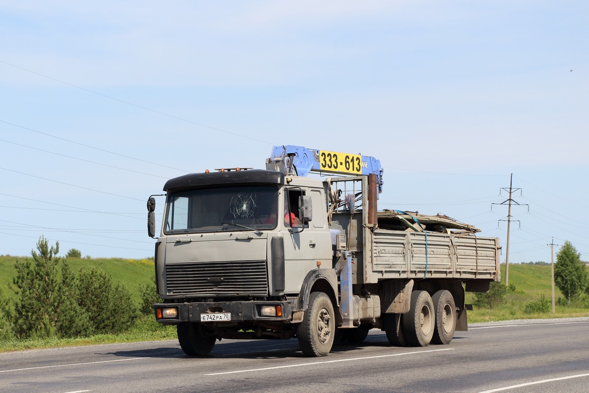 Томская область, № Е 742 РА 70 — МАЗ-6303 [630300]