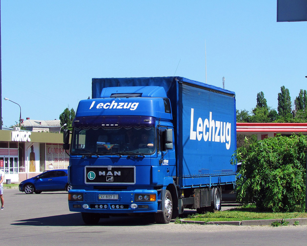 Харьковская область, № АХ 8037 ВІ — MAN F2000 19.xxx (общая)