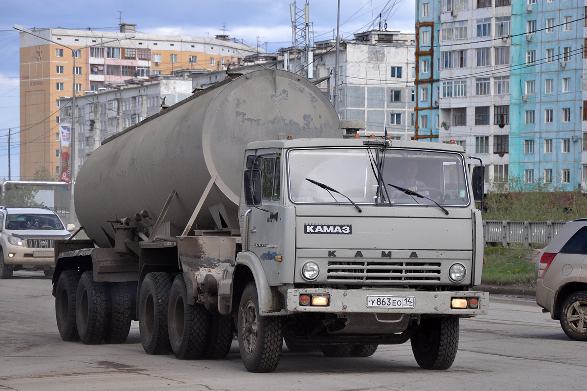 Саха (Якутия), № У 863 ЕО 14 — КамАЗ-5410