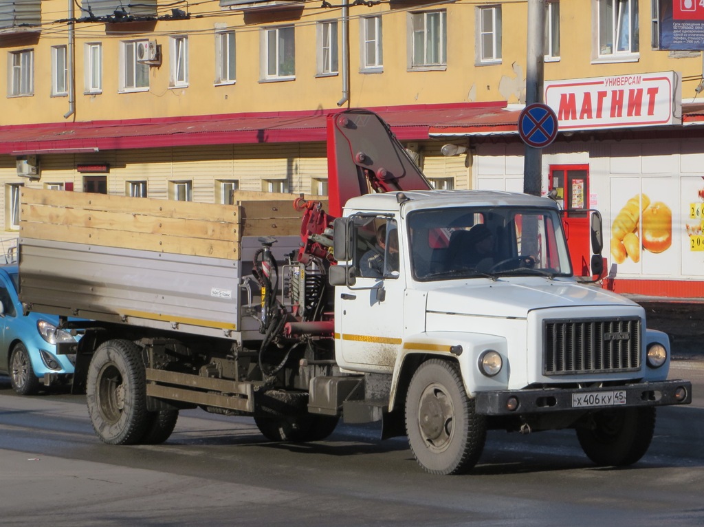 Курганская область, № Х 406 КУ 45 — ГАЗ-3309