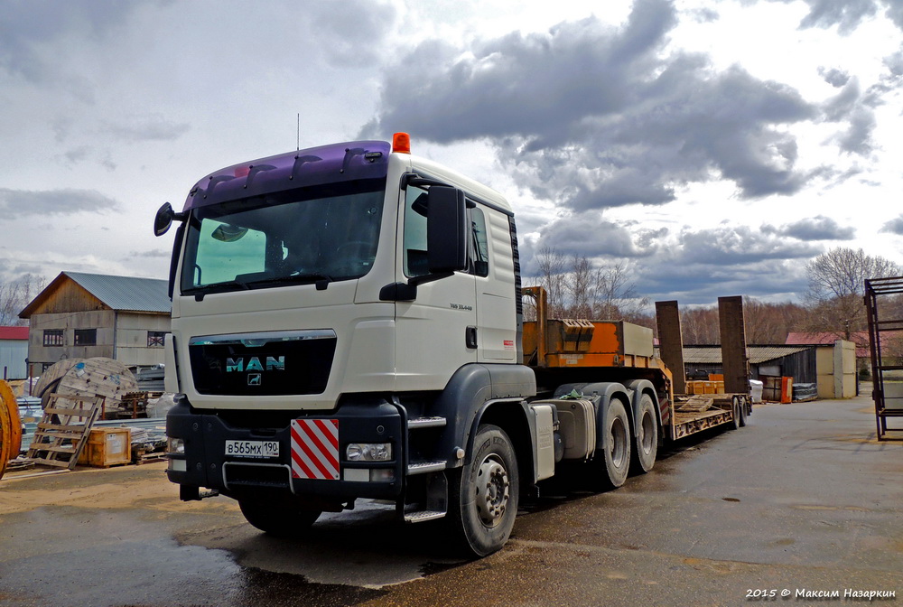 Московская область, № В 565 МХ 190 — MAN TGS 33.440