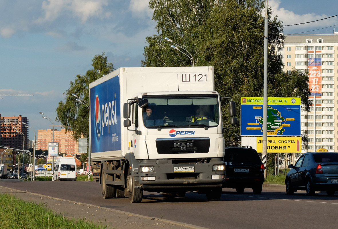 Московская область, № Х 369 МС 190 — MAN TGM 18.240
