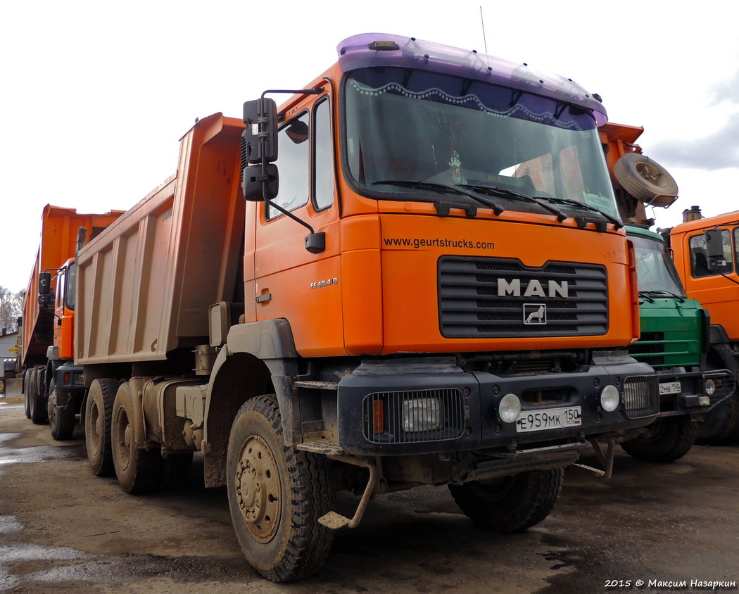 Московская область, № Е 959 МК 150 — MAN F2000 40.xxx (общая)