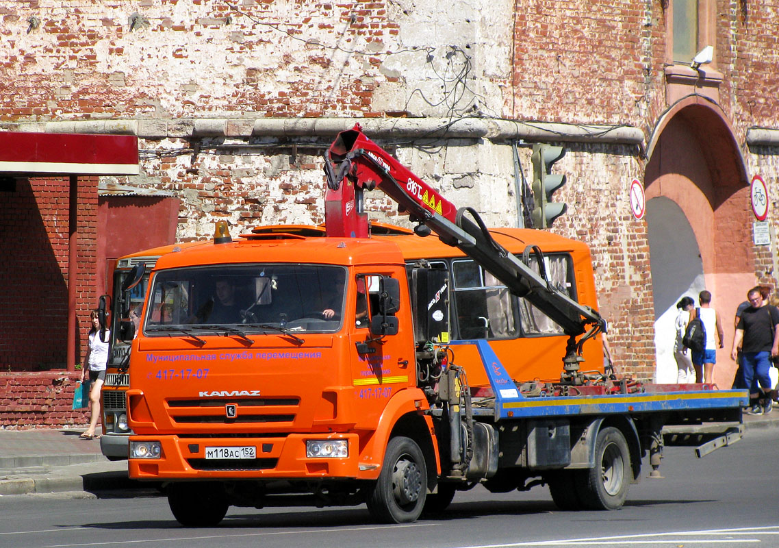 Нижегородская область, № М 118 АС 152 — КамАЗ-4308-H3(99)