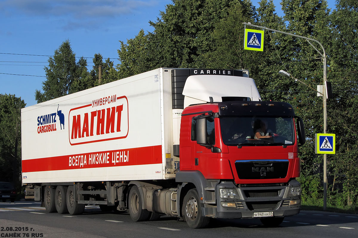 Тверская область, № Н 948 НН 37 — MAN TGS 18.360