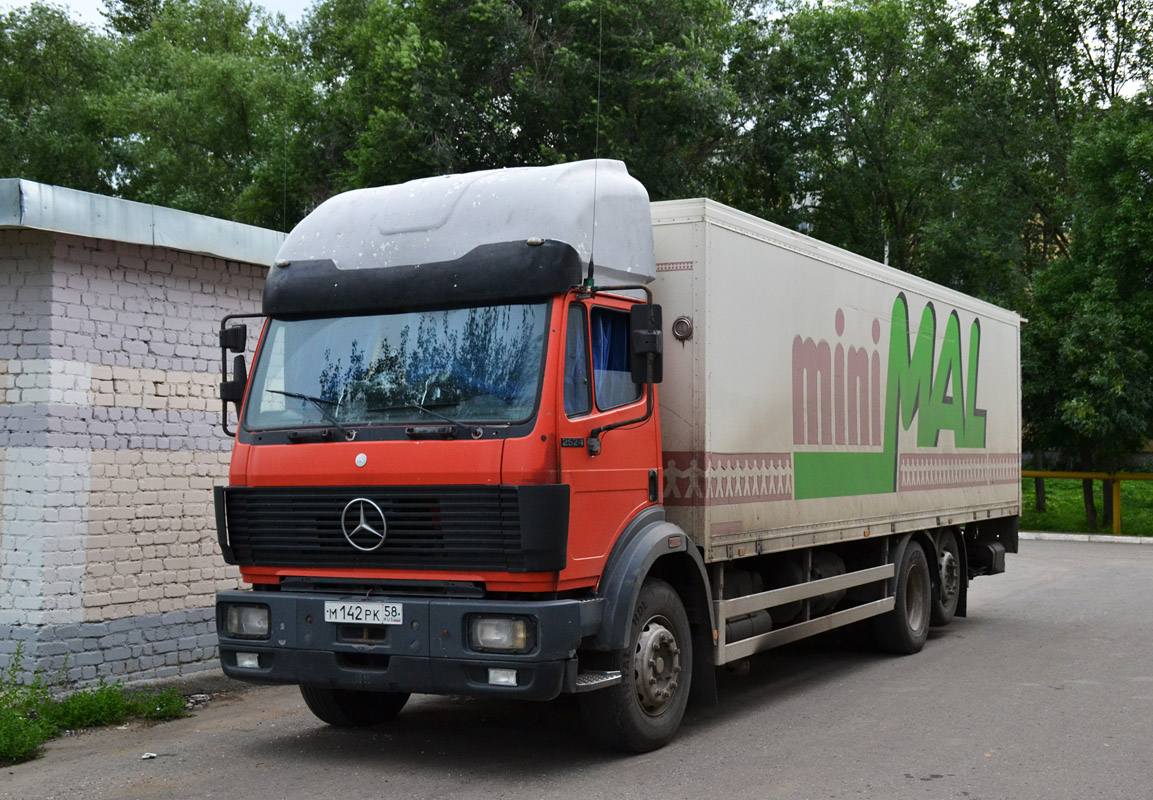 Пензенская область, № М 142 РК 58 — Mercedes-Benz SK 2524