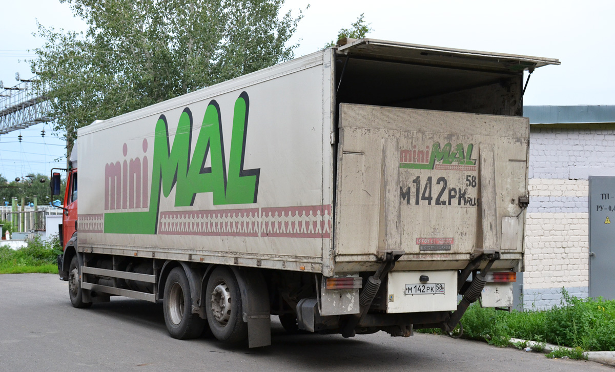 Пензенская область, № М 142 РК 58 — Mercedes-Benz SK 2524