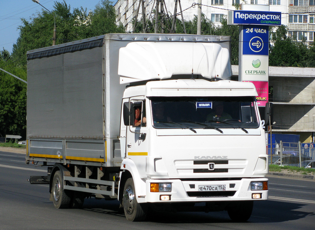 Нижегородская область, № Е 470 СА 152 — КамАЗ-4308-C3(79)