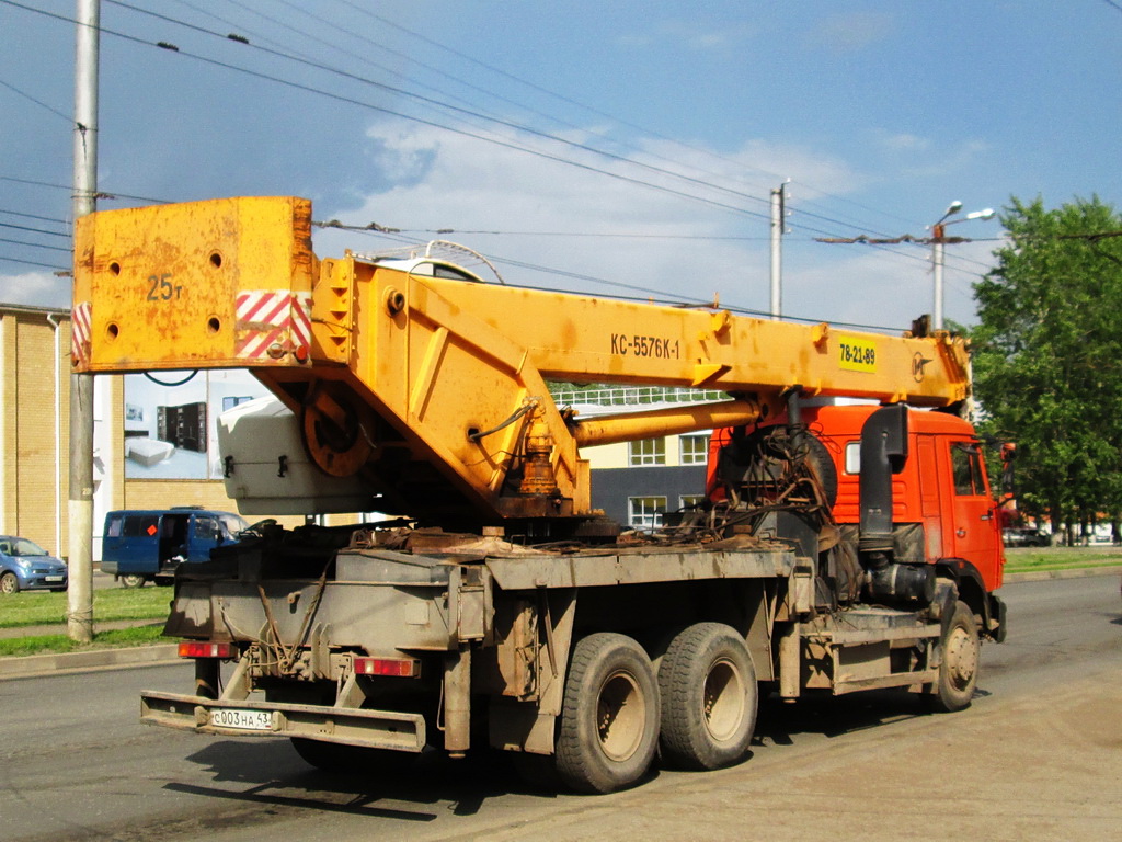 Кировская область, № С 003 НА 43 — КамАЗ-65115-D3(97)