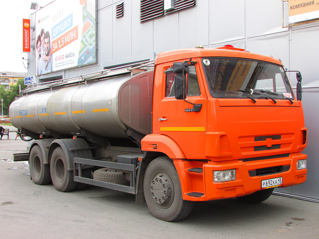Курганская область, № Р 692 КА 45 — КамАЗ-65115-D3(97)
