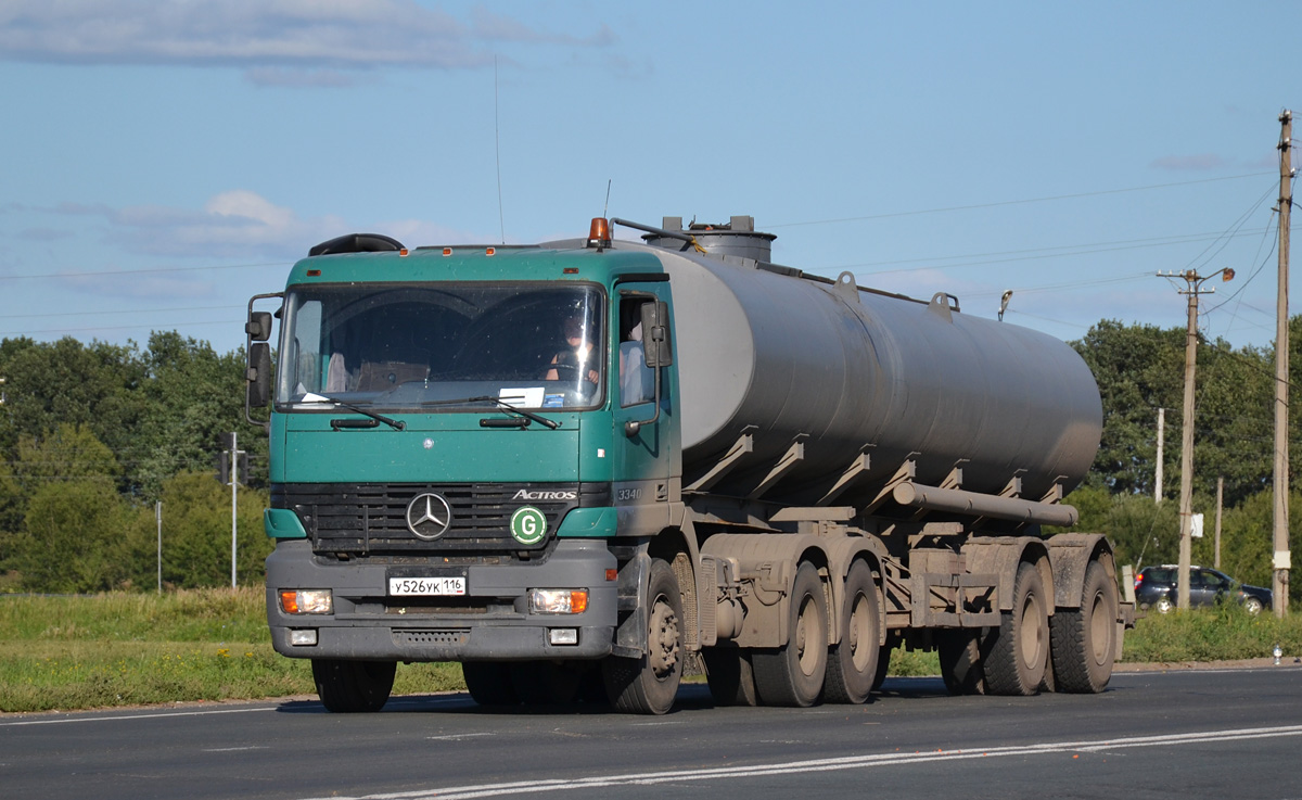Татарстан, № У 526 УК 116 — Mercedes-Benz Actros ('1997) 3340