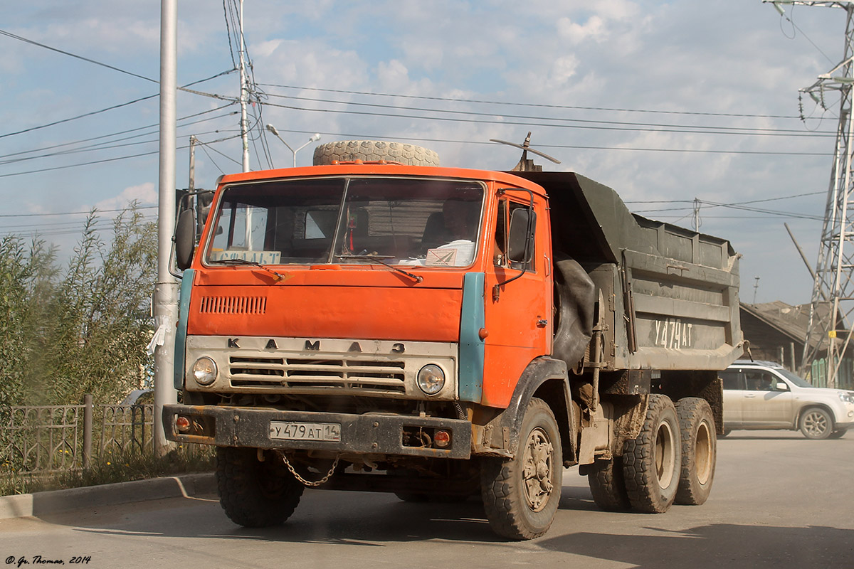 Саха (Якутия), № У 479 АТ 14 — КамАЗ-55111 [551110]