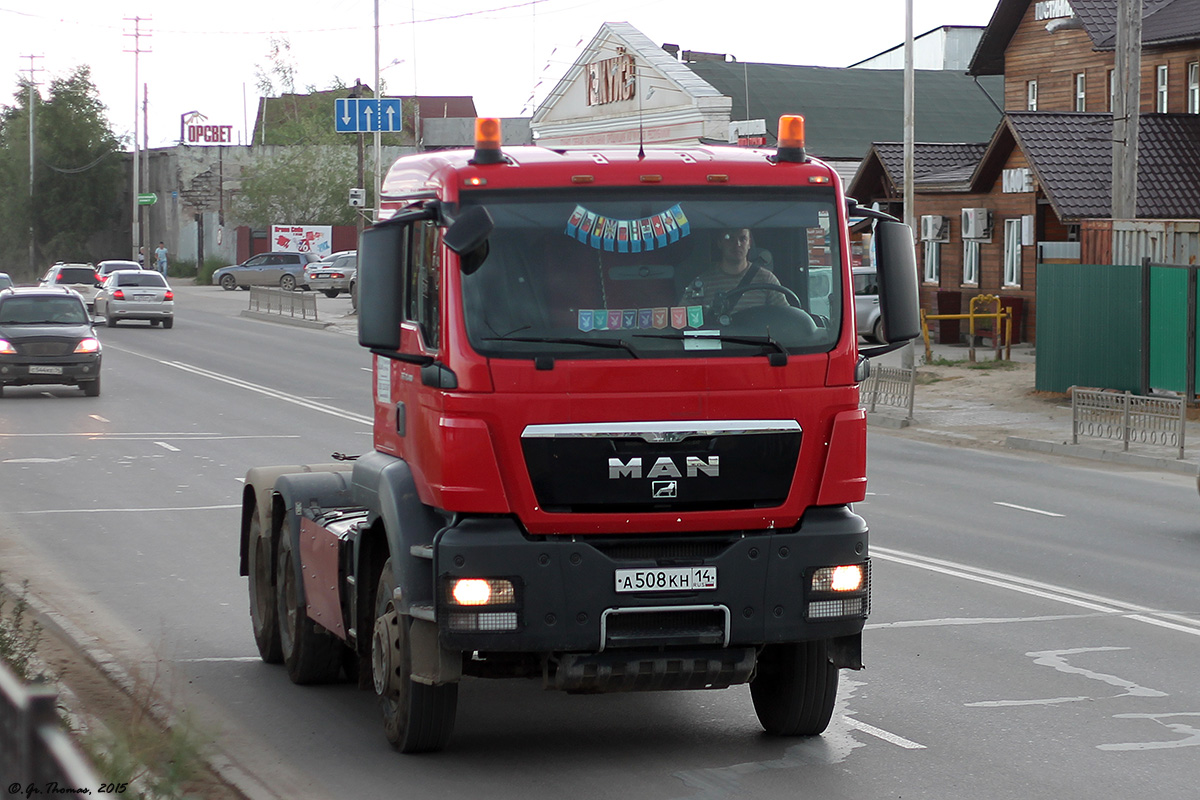 Саха (Якутия), № А 508 КН 14 — MAN TGS 33.480