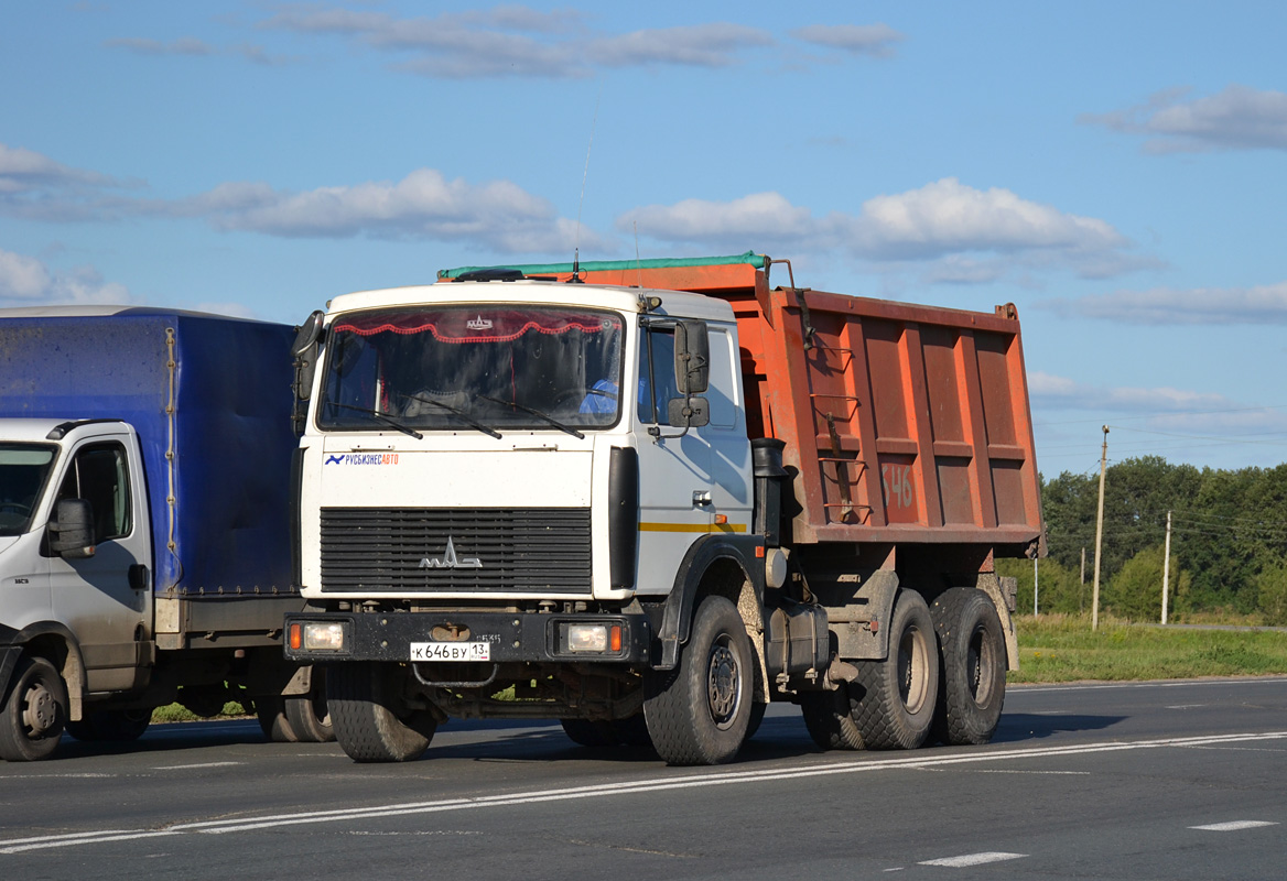 Мордовия, № 646 — МАЗ-5516A5
