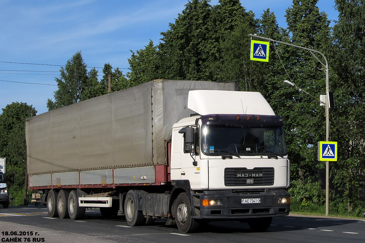 Гомельская область, № АЕ 7341-3 — МАЗ-MAN-5432
