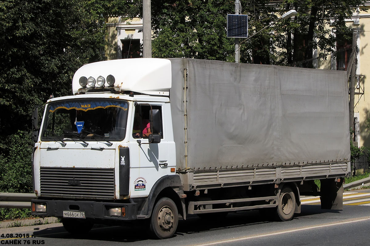 Ярославская область, № М 666 ОК 76 — МАЗ-437041