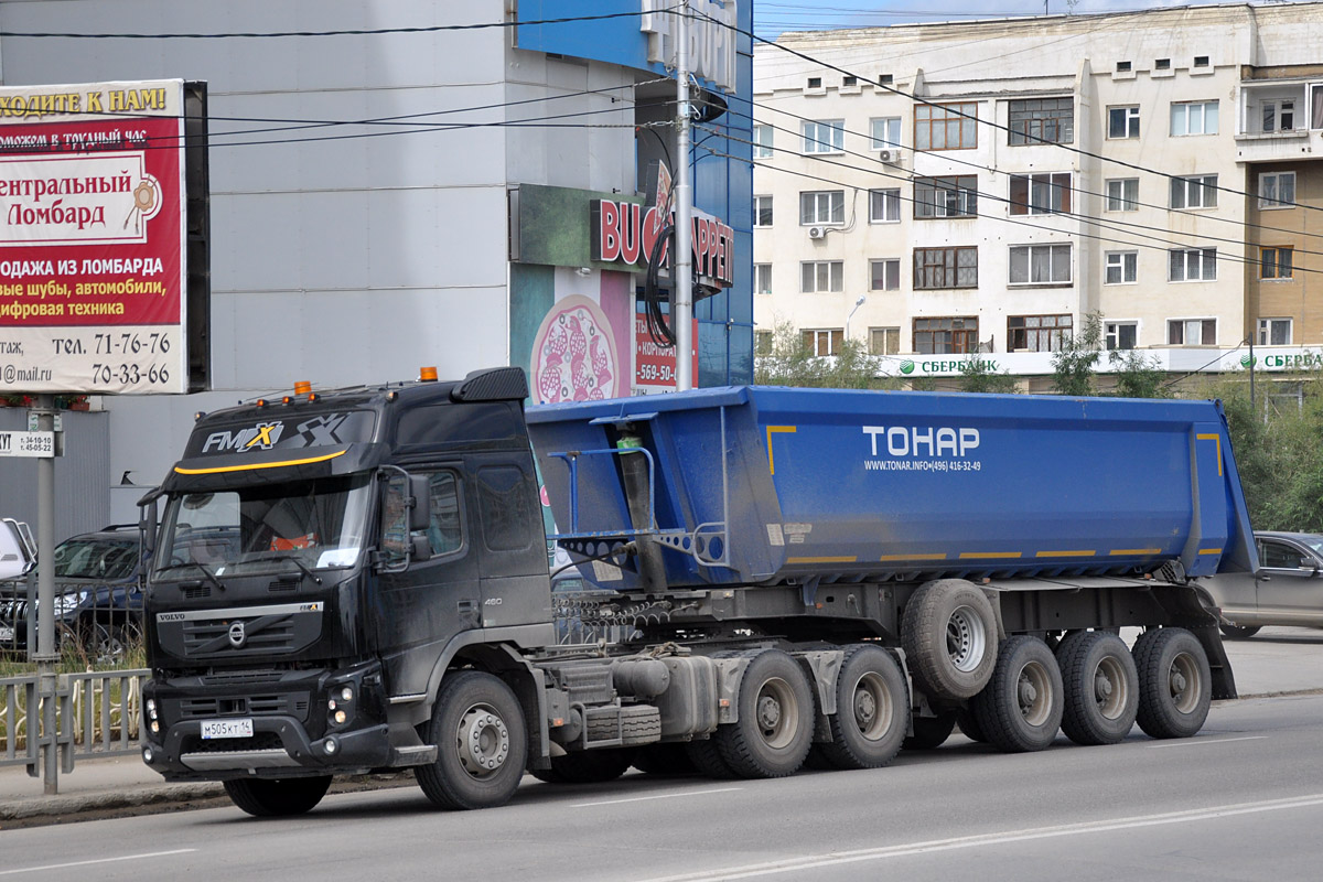 Саха (Якутия), № М 505 КТ 14 — Volvo ('2010) FMX.460 [X9P]