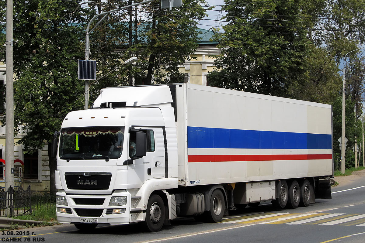 Саратовская область, № Т 618 ЕС 64 — MAN TGS 19.400