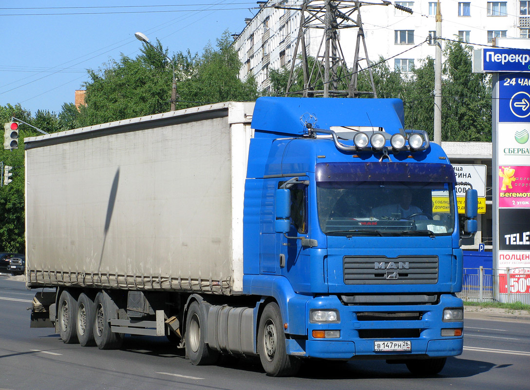 Ставропольский край, № В 147 РН 26 — MAN TGA 18.480