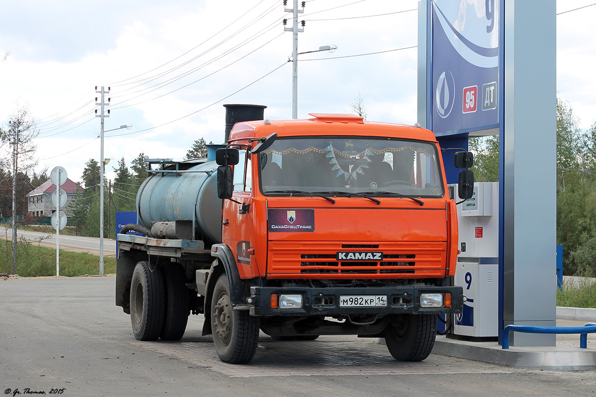 Саха (Якутия), № М 982 КР 14 — КамАЗ-43253-A3(96)