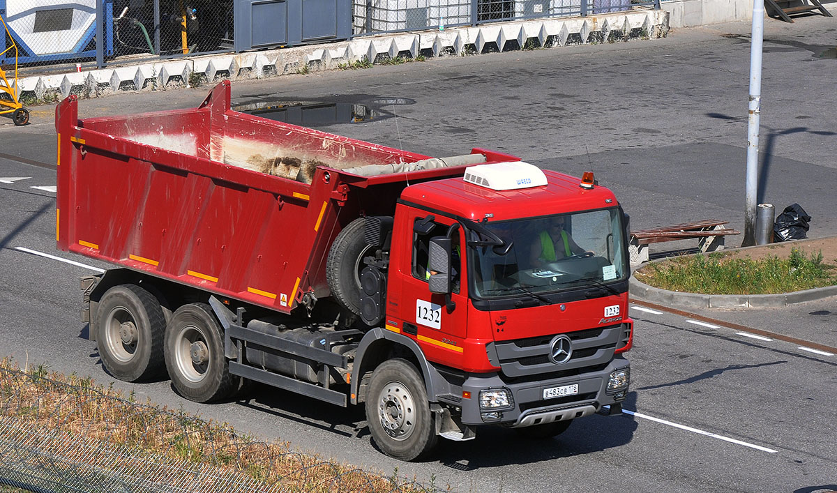Санкт-Петербург, № 1232 — Mercedes-Benz Actros '09 3341 [Z9M]